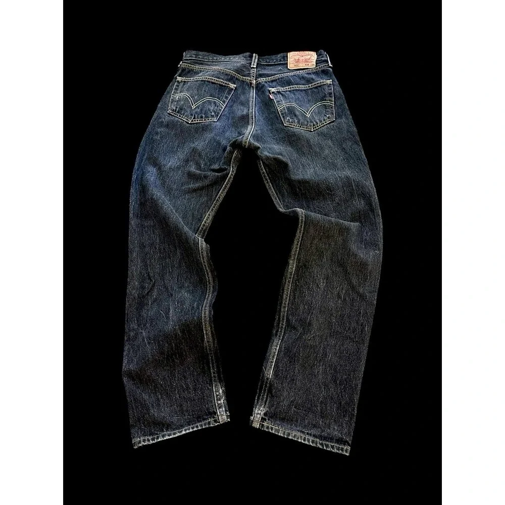Levi's 501 Jeans Mens‎ 32x30 Dark Wash Button Fly Classic Fit Straight 2000's
